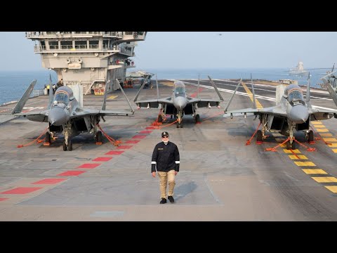 UNMISSABLE! INS Vikrant's air power demo and celebration of India's maritime might