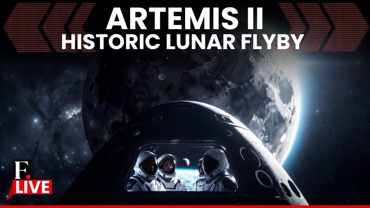 Artemis II Lunar Flyby LIVE: Astronauts Cross Lunar Threshold | NASA Moon Mission |  Firstpost |N18G