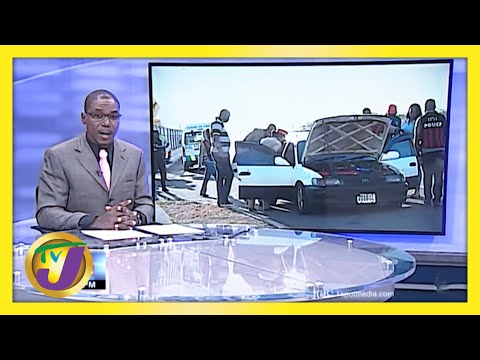 Police Attack along Highway 2000 in Jamaica TVJ News February 27 2021