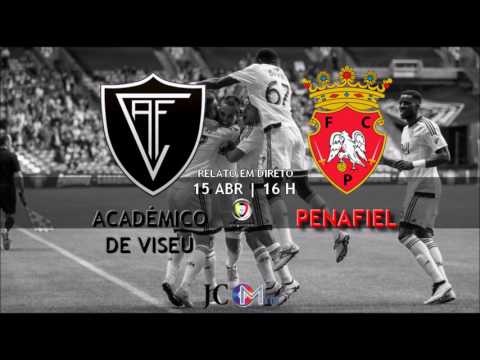 Académico Viseu 1-2 Penafiel 2ªLiga|Relato Rádio Jornal do Centro, Mundial FM