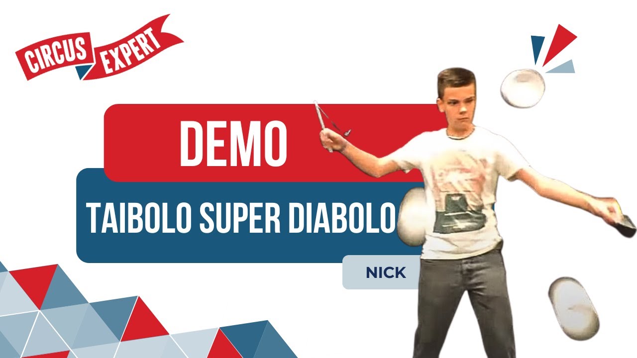 product video Taibolo Super Diabolo - Zwarte as