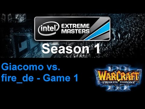 Wc3 IEM S1 - PD3 - Giacomo vs. fire_de - Game 1