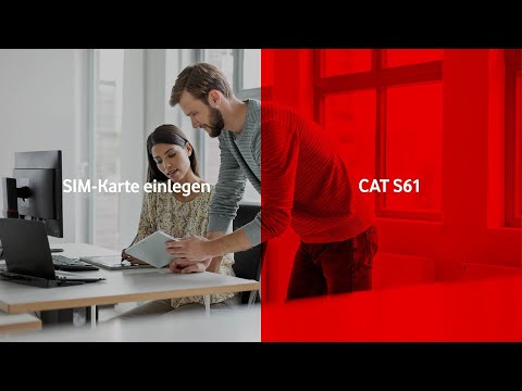 CAT S61 - SIM-Karte einlegen | #businesshilfe