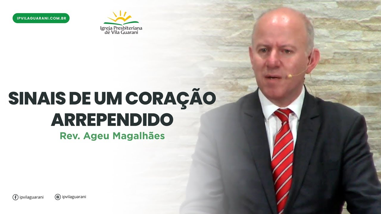Sinais de um Coração Arrependido - Gênesis 42 | Rev. Ageu Magalhães