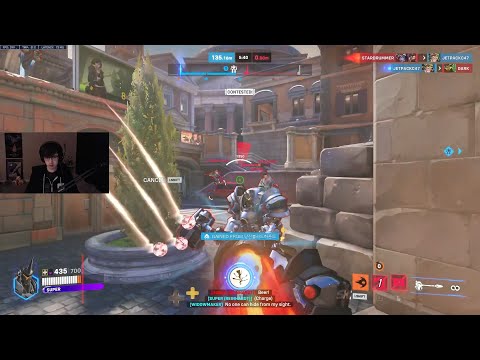 PRO REIN MAIN! SUPER REINHARDT OVERWATCH 2 GAMEPLAY SEASON 13 TOP 500