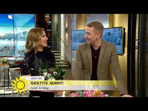 Jenny Alversjö erkänner: Har haft romantiska känslor för Jesper Börjesson  - Nyhetsmorgon (TV4)