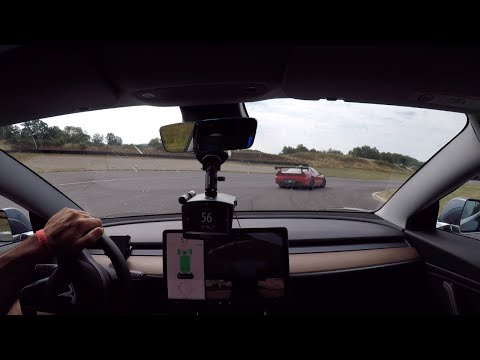 400 HP Honda NSX TIME ATTACK SPEC on Slick VS TESLA 3 Performance