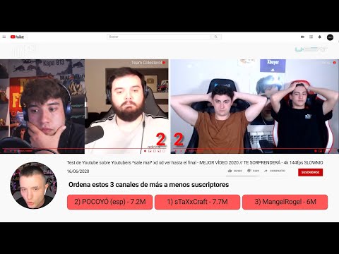 HOY NO SE SALE - xBuyer y Minibuyer VS Ibai y Kapo en el TEST YOUTUBER #HNSSDaniAlves