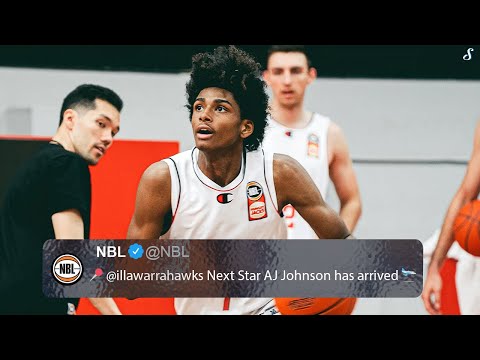 First Look At Illawarra Hawks Next Star A.J. Johnson!