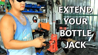 Extending my Hydraulic Jack Stroke ||DIY||