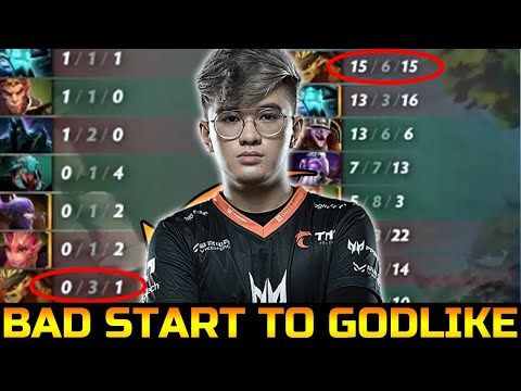 GABBI BAD START TO RAID BOSS GODLIKE -BRISTEBLACK CARRY DOTA 2