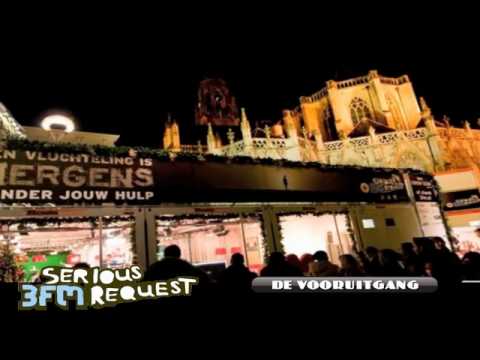 3FM Serious Request naar Eindhoven, Glazen Huis in december 2010 op de Markt.