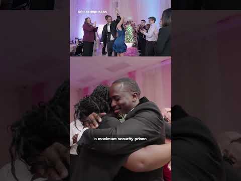 Teen hugs incarcerated father for first time in 14 years