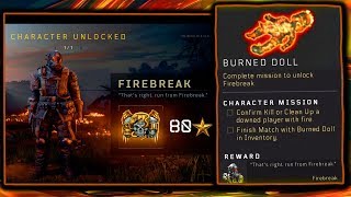 HOW TO UNLOCK FIREBREAK - 15 Kill Blackout SOLO WIN