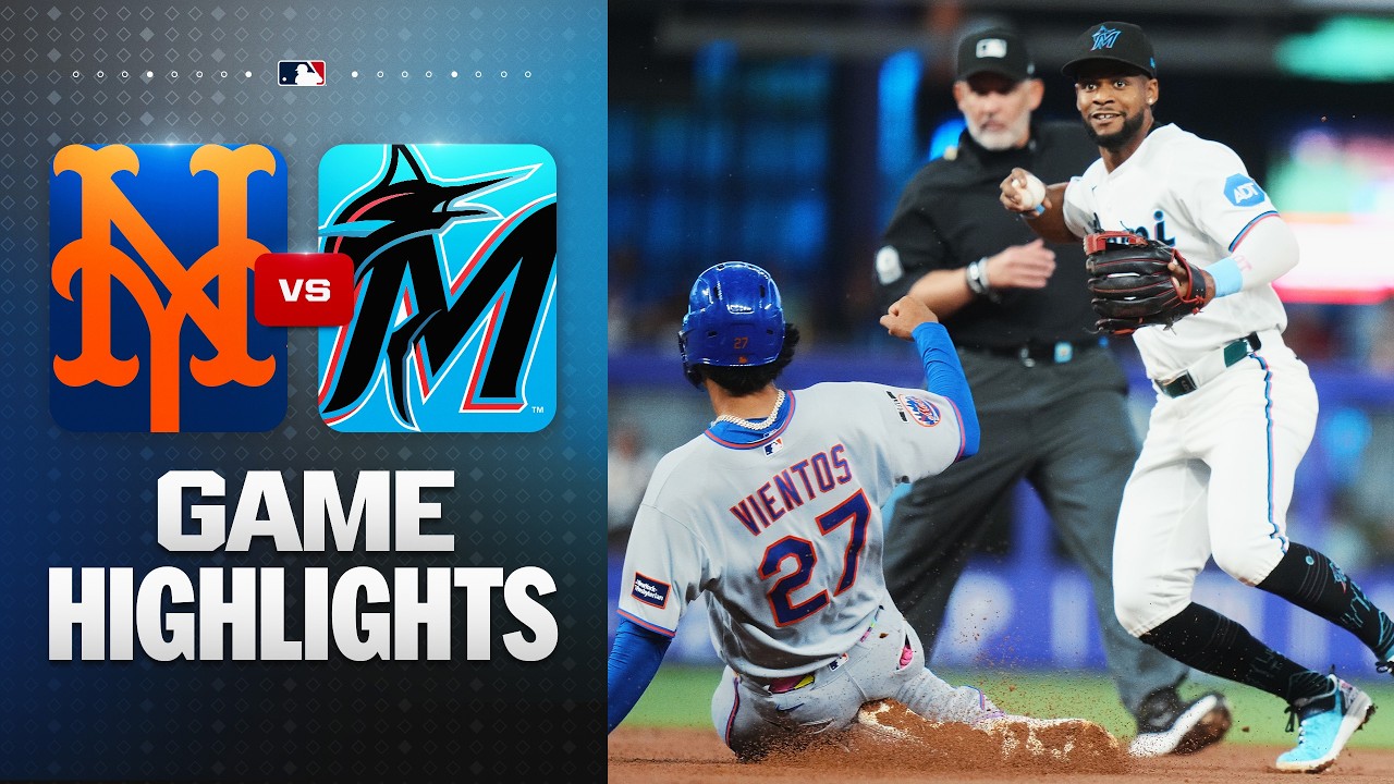 Mets vs. Marlins Game Highlights (5/23/26) | MLB Highlights