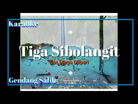 Tiga Sibolangit - karaoke Gendang Salih Tone Cewek