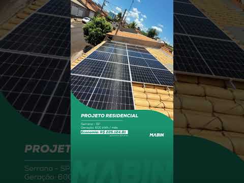 Projeto MABIN | Serrana - SP | 5,17 kWp