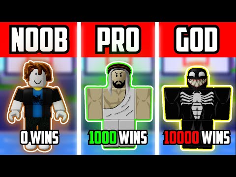 Noob vs Pro vs God In Hoopz!