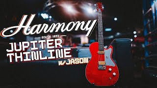 Video thumbnail for A Jazzmaster fanatic reviews the Harmony Jupiter Thinline | PlayJason by Jason Mays