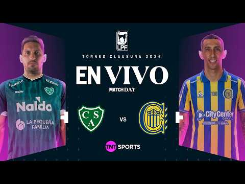 JUEGA DI MARÍA EN VIVO - Sarmiento vs. Rosario Central - Fecha 15 Torneo Clausura 2026