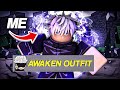 TROLLING PLAYERS with NEW AWAKENING OUTFIT GAMEPASS in The Strongest Battlegrounds..
