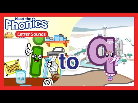 Meet the Phonics Letter Sounds | Mini-Lesson 2 "i-q" | Preschool Prep Company