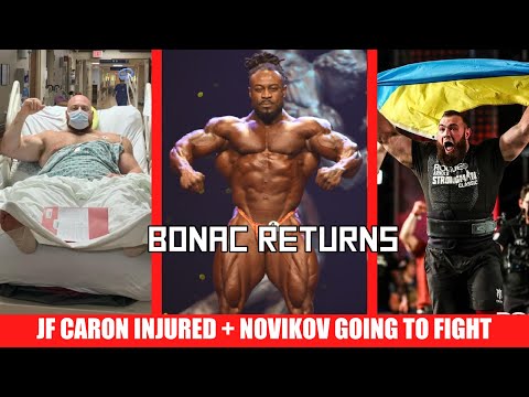 Bonac Will Compete Again This Week + JF Caron Injured + Novikov Returing to Ukraine + Andrew Jacked