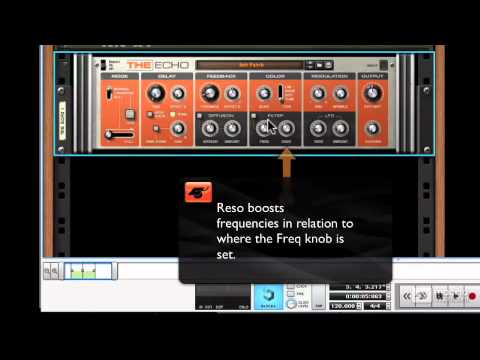 Reason 6 203: The Echo - 3 Color and Filter