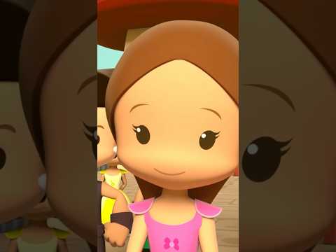 Ester tiene una importante tarea, prepararse para ganar la corona #pequeñoshéroes #Ester