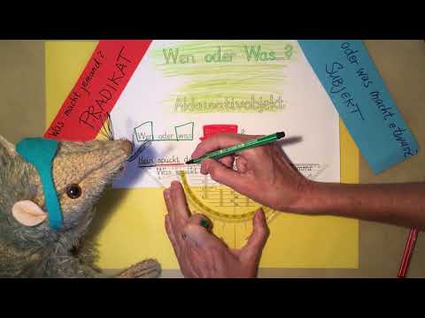 Das Akkusativobjekt - die Wen oder was? Frage hilft dir das Satzglied zu finden. Ratte Hein lernt es