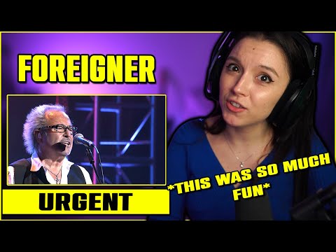 Foreigner - Urgent | FIRST TIME REACTION | 2010 Live