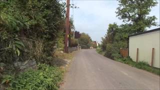 preview picture of video 'Canal and River Cycle, 'King Alfred's Hillfort Area , Burrowbridge', Part 9, Sept 2014, by Sheila'