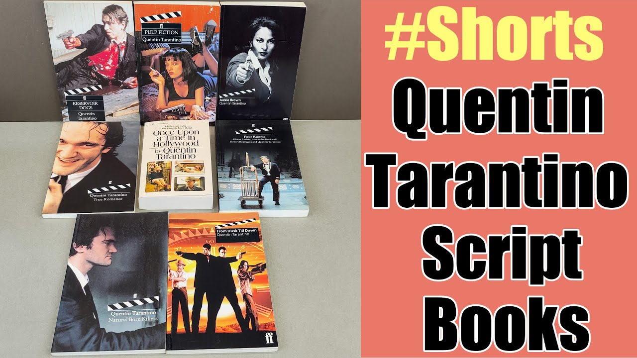 The Script Books Of - Quentin Tarantino - YouTube #Shorts 13