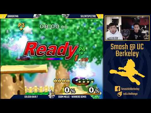 Golden Bair 7 - Melee Singles Winners Semis: Darkatma vs SilentSpectre