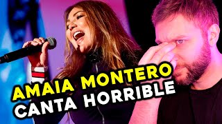 Así de MAL canta "actualmente" Amaia Montero | El vídeo que corre por la red