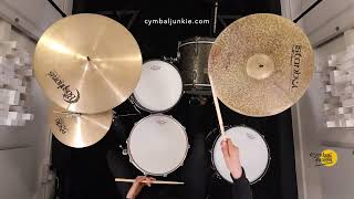 Video thumbnail for Istanbul Mehmet 21" Turk Jazz ride (2140g) HD 1080p by Cymbal Junkie