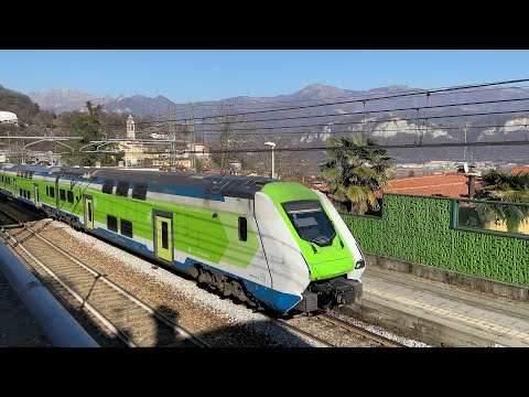 Trenord Airuno 12 Febbraio 2023. #4k