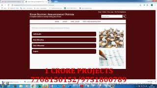 Advanced Seat Arrangement System Based On Exam