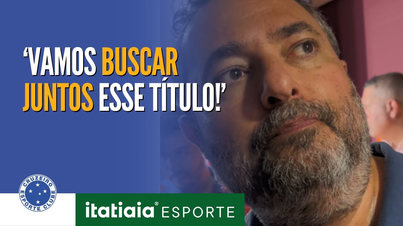 MATTOS APROVEITA CLASSIFICAÇÃO DO CRUZEIRO À FINAL PARA FAZER CONVITE A RONALDO