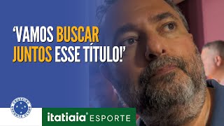 MATTOS APROVEITA CLASSIFICAÇÃO DO CRUZEIRO À FINAL PARA FAZER CONVITE A RONALDO