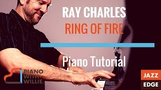 Piano Tutorial by Jazzedge -Ray Charles – Ring of Fire - Introduction