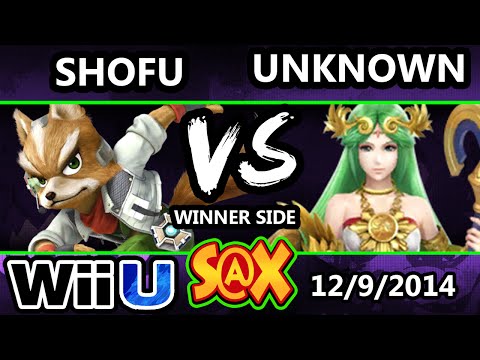 S@X - Shofu (Fox) Vs. CTRL | Unkn0wn (Fox) SSB4 Singles - Smash 4 - Smash Wii U