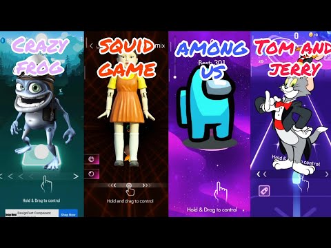 Crazy Frog vs Squid Game vs Among Us vs Tom and Jerry