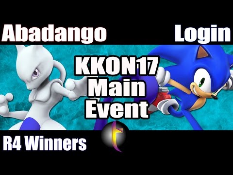 KKON17 Main Event: SSB Wii U - WR4 -  Abadango vs Login