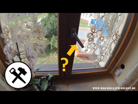 🔧 Fenster Griff - lässt sich nicht drehen / Fenster nicht schließen - Griff gesperrt - einstellen 🔧