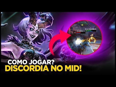 DICAS, BUILD E GAMEPLAY! - SMITE SEASON 8 | DISCORDIA MID