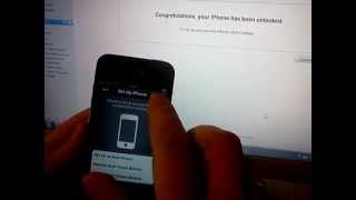 iPhone 4 or 4S permanent unlock procedure, how to unlock iPhone
