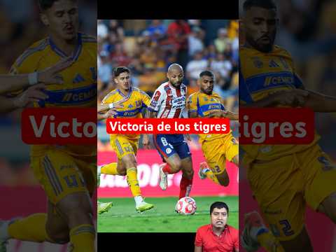 Tigres rugió fuerte en el Volcán: 3-1 ante San Luis 🐯 #futbol #ligamx#tigres#sanluis#futbolmexicano