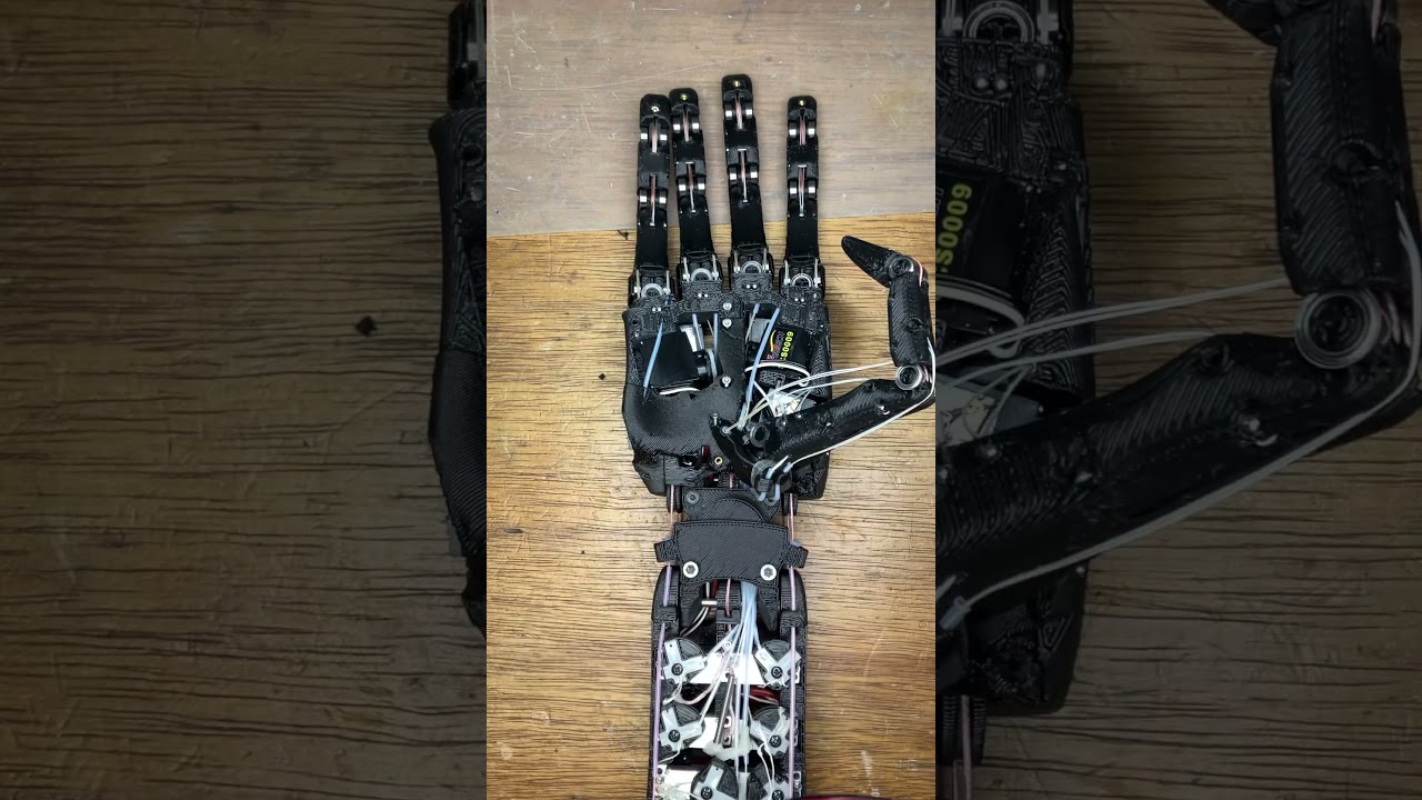 V2 DexHand: Tendon driven robot hand comes back to life 😁