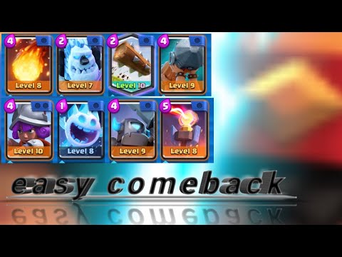 battering ram deck. easy comeback